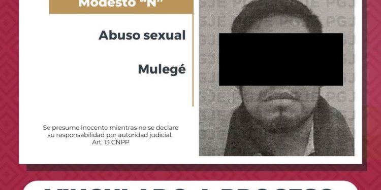 LOGRA PGJE VINCULACIÓN A PROCESO DE HOMBRE POR ABUSO SEXUAL EN AGRAVIO DE UNA MENOR EN MULEGÉ
