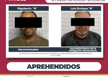 APREHENDE PGJE A 2 PERSONAS POR DIVERSOS DELITOS EN MULEGÉ Y LA PAZ