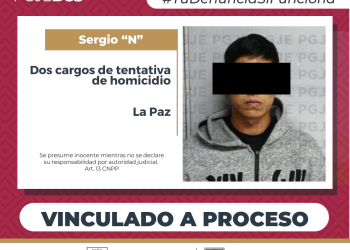 INICIA PGJE PROCESO PENAL CONTRA SERGIO “N” POR TENTATIVA DE HOMICIDIO