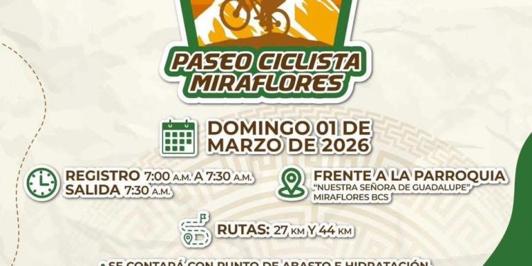 PREPARAN PASEO CICLISTA MIRAFLORES 2026: ESTE 01 DE MARZO