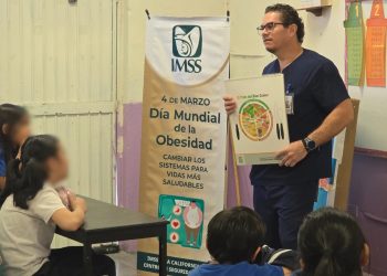 REALIZA IMSS BAJA CALIFORNIA SUR PLÁTICAS SOBRE TEMAS DE OBESIDAD EN ESCUELA PRIMARIA MIGUEL HIDALGO   
