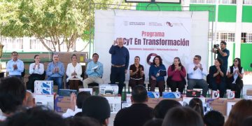 GOBERNADOR VÍCTOR CASTRO PONE EN MARCHA PROGRAMA “COLEGIO DE ESTUDIOS CIENTIFICOS Y TECNOLÓGICOS DE BCS EN TRANSFORMACIÓN”