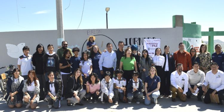 INICIA SSPE JORNADAS “ EL BALÓN DE LA PAZ” EN CECYTE 05 DE CABO SAN LUCAS