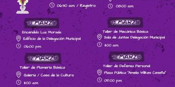 ANUNCIAN AGENDA DE ACTIVIDADES POR EL 8M EN CABO SAN LUCAS