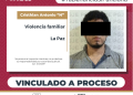 LOGRA PGJE VINCULACIÓN A PROCESO DE HOMBRE POR VIOLENCIA FAMILIAR EN LA PAZ