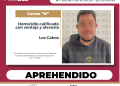 APREHENDE PGJE A PRÓFUGO DE LA JUSTICIA IMPUTADO POR HOMICIDIOCON VENTAJA Y ALEVOSÍA