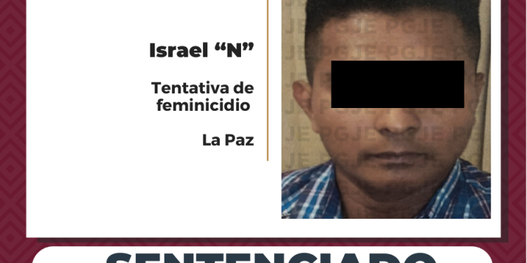 OBTIENE PGJE SENTENCIA DE 40 AÑOS DE PRISIÓN PARA ISRAEL “N” POR FEMINICIDIO AGRAVADO EN GRADO DE TENTATIVA