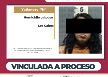 POR HOMICIDIO CULPOSO AGRAVADO Y DAÑOS, YATLANEZY “N” QUEDA VINCULADA A PROCESO