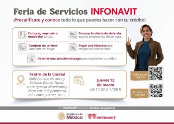 INFONAVIT REALIZARÁ FERIA DE SERVICIOS  EN LA PAZ