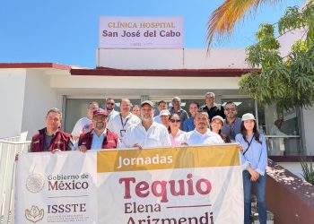 CON ÉXITO ISSSTE BCS REALIZA SEGUNDA JORNADA “ TEQUIO ELENA ARIZMENDI “