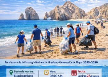 CONVOCAN EN LOS CABOS A LA JORNADA DE LIMPIEZA DE PLAYAS “ OLA AZUL” ESTE DOMINGO