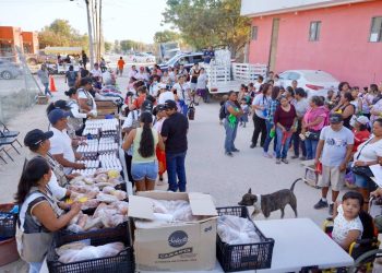 DELEGACIÓN DE CSL REALIZA JORNADA SOCIAL EN LA COLONIA PALMAS EJIDAL