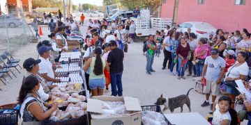 DELEGACIÓN DE CSL REALIZA JORNADA SOCIAL EN LA COLONIA PALMAS EJIDAL