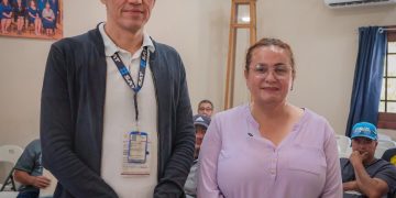 CELINA RAMÍREZ DESTACA INSTALACIÓN DE MÓDULO DEL SAT EN SANTA ROSALÍA