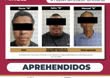 CUMPLIMENTA PGJE TRES ÓRDENES DE APREHENSIÓN EN LORETO LA PAZ Y LOS CABOS
