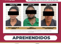 APREHENDE PGJE A 3 PERSONAS POR DELITO DE ROBO
