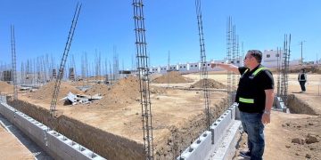 AVANZA CON ÉXITO CONSTRUCCIÓN DE LA CASA CUNA EN SAN JOSÉ DEL CABO