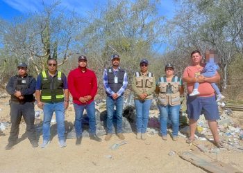CERO TOLERANCIA A TIRADEROS CLANDESTINOS EN CABO SAN LUCAS; ATIENDEN DENUNCIA EN ZONA RURAL