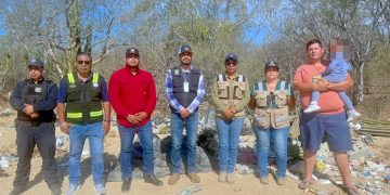 CERO TOLERANCIA A TIRADEROS CLANDESTINOS EN CABO SAN LUCAS; ATIENDEN DENUNCIA EN ZONA RURAL