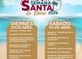 INVITA AYUNTAMIENTO DE LOS CABOS A LAS ACTIVIDADES DE SEMANA SANTA LA RIBERA 2026