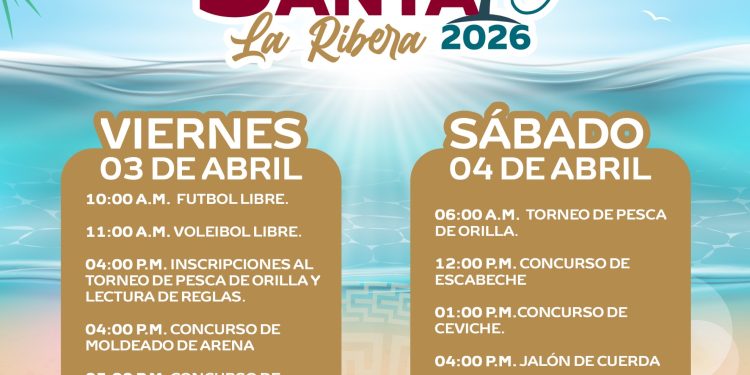 INVITA AYUNTAMIENTO DE LOS CABOS A LAS ACTIVIDADES DE SEMANA SANTA LA RIBERA 2026
