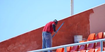 REHABILITAN ESTADIO DE FÚTBOL AMERICANO BICENTENARIO EN CABO SAN LUCAS
