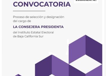 CONVOCA INE A MUJERES A PARTICIPAR POR LA PRESIDENCIA DEL OPLE BAJA CALIFORNIA SUR