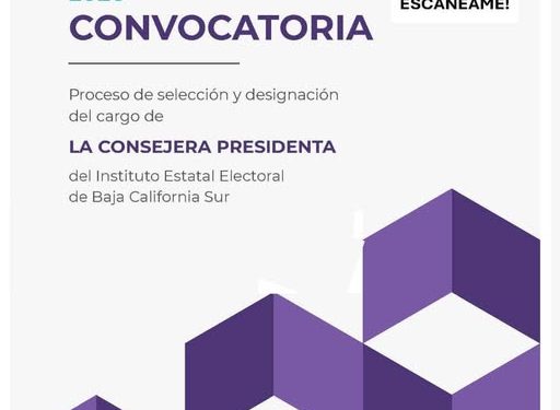 CONVOCA INE A MUJERES A PARTICIPAR POR LA PRESIDENCIA DEL OPLE BAJA CALIFORNIA SUR