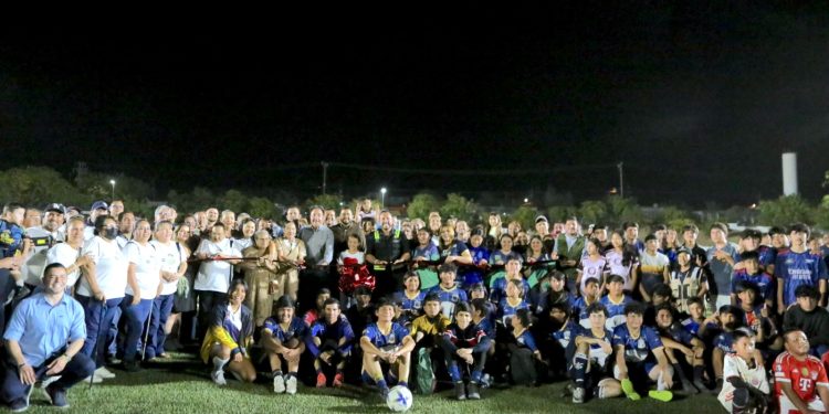 INAUGURA CHRISTIAN AGÚNDEZ COMPLEJO MULTIDEPORTIVO “ENRIQUE RUIZ GUILLINS” EN SANTA ANITA