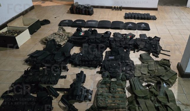 FGR OBTIENE SENTENCIA CONDENATORIA CONTRA SEIS PERSONAS DETENIDAS CON ARMAMENTO EN BCS