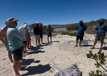 ACADÉMICO DE LA UABCS PARTICIPA EN SALIDA CIENTÍFICA EN EL PARQUE NACIONAL ISLA ESPÍRITU SANTO