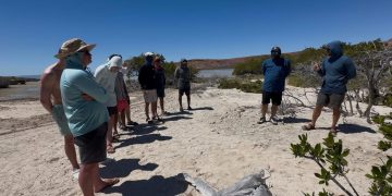 ACADÉMICO DE LA UABCS PARTICIPA EN SALIDA CIENTÍFICA EN EL PARQUE NACIONAL ISLA ESPÍRITU SANTO