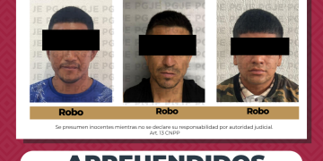 PGJE CUMPLIMENTA TRES ÓRDENES DE  APREHENSIÓN POR ROBO EN LOS CABOS