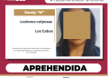 CUMPLIMENTA PGJE ORDEN DE APREHENSIÓN POR LESIONES CULPOSAS EN CONTRA DE SANDY “N” EN LOS CABOS