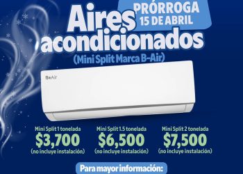 AYUNTAMIENTO DE MULEGÉ EXTIENDE CONVOCATORIA DE APOYO PARA ADQUISICIÓN DE MINI SPLITS