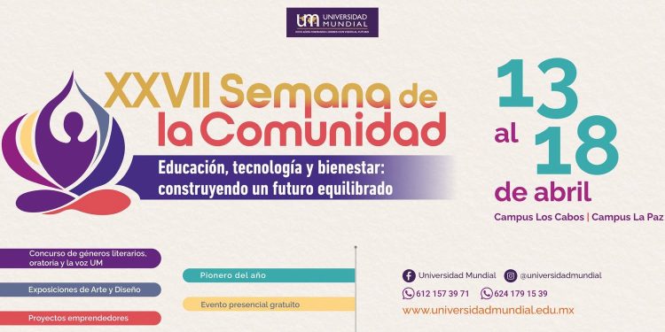 UNIVERSIDAD MUNDIAL REALIZARÁ LA XXVII SEMANA DE LA COMUNIDAD