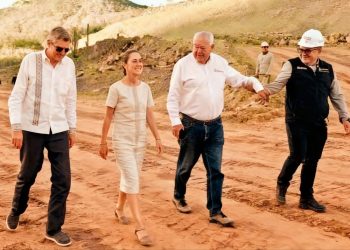 EL GOBIERNO DE MÉXICO AVANZA EN LA CONSTRUCCIÓN DE LA PRESA EL NOVILLO PARA GARANTIZAR AGUA A MAS DE 250 MIL HABITANTES DE LA PAZ BCS