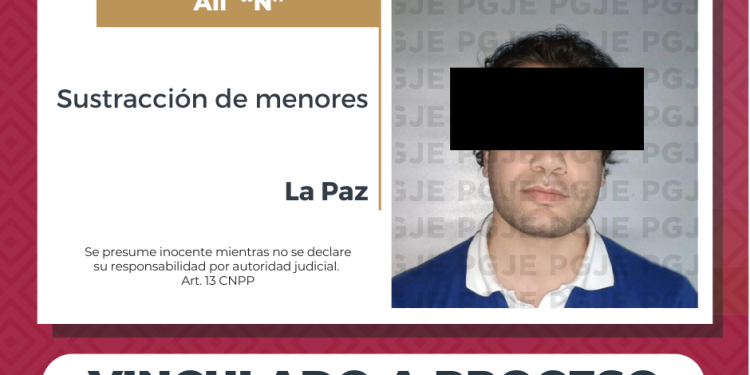 INICIA PGJE PROCESO PENAL CONTRA IMPUTADO POR SUSTRACCIÓN DE MENORES EN LA PAZ