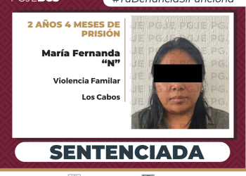 OBTIENE PGJE 2 AÑOS 4 MESES DE PRISIÓN PARA CULPABLE DE VIOLENCIA FAMILIAR