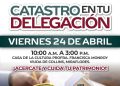PROGRAMA “ CATASTRO EN TU DELEGACIÓN “ LLEGARÁ ESTE VIERNES 24 DE ABRIL A MIRAFLORES