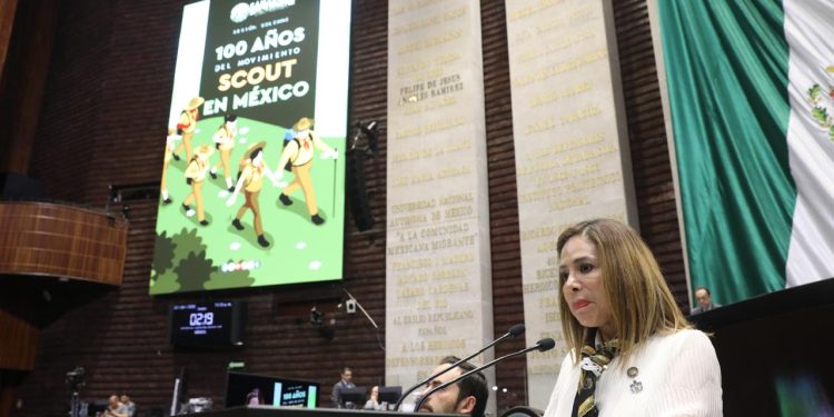CELEBRAN DIPUTADOS FEDERALES DEL PRI 100 AÑOS DEL MOVIMIENTO SCOUT EN MÉXICO
