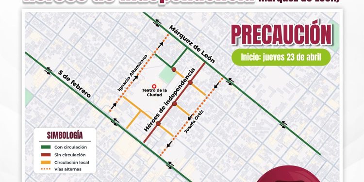 JUNTA ESTATAL DE CAMINOS INICIARÁ REHABILITACIÓN EN LA CALLE HÉROES DE INDEPENDENCIA CON INVERSIÓN DE 2.18 MDP