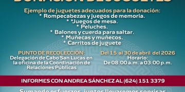 INVITAN A PARTICIPAR EN LA CAMPAÑA DE DONACIÓN DE JUGUETES POR EL DÍA DE LA NIÑEZ
