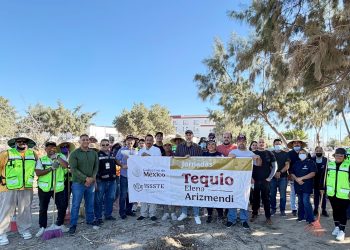 REALIZA ISSSTE BAJA CALIFORNIA SUR JORNADA “ TEQUIO ELENA ARIZMENDI “ EN HG LA PAZ