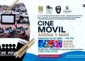 INVITAN A FUNCIÓN GRATUITA DE CINE EN PLAYA EL CORSARIO ESTE 26 DE ABRIL