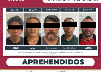 CUMPLIMENTA PGJE 5 MANDAMIENTOS JUDICIALES POR DIVERSOS DELITOS
