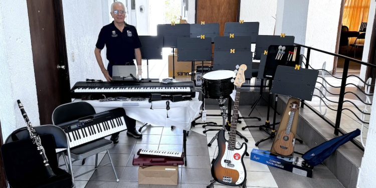 ENTREGA ICA LOS CABOS INSTRUMENTOS MUSICALES A CASA DE MÚSICA EN APOYO A 124 ESTUDIANTES