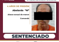 OBTIENE PGJE SENTENCIA DE 4 AÑOS DE PRISIÓN CONTRA RESPONSABLE DE ABUSO SEXUAL DE MENOR EN CIUDAD CONSTITUCIÓN