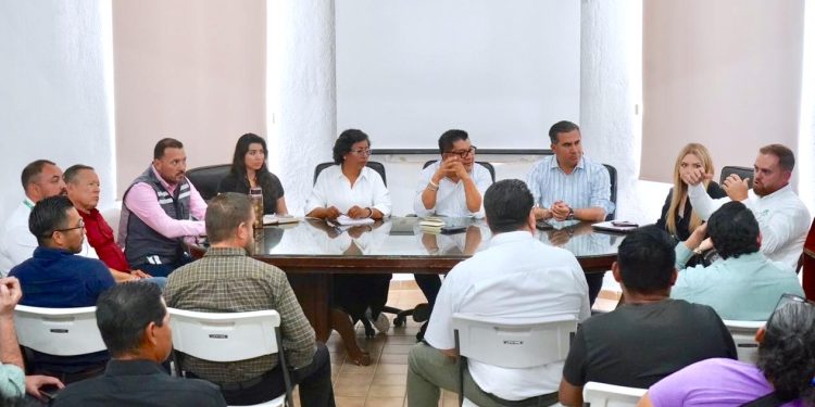MESA DE TRABAJO PARA MEJORAR SERVICIOS BÁSICOS EN LA COLONIA FUNDADORES DE CABO SAN LUCAS