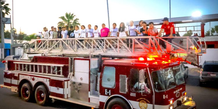 PARTICIPAN 120 NIÑAS Y NIÑOS EN LA FERIA DEL BOMBERO JUNIOR 2026 EN SAN JOSÉ DEL CABO